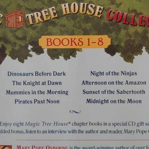 NEW Magic Tree House Collection Books 1-8 CD Set - Picture 4 of 4